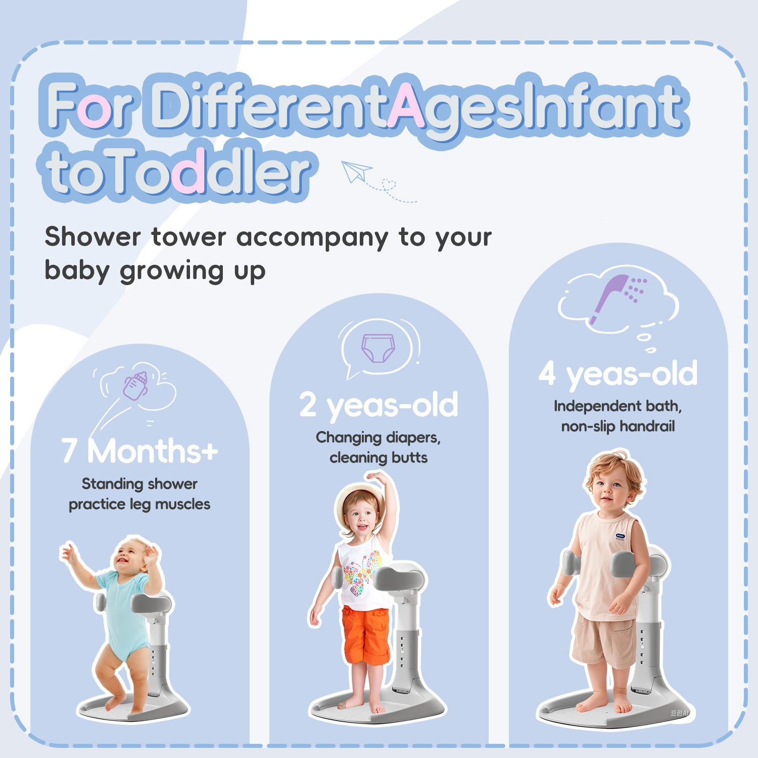 Baby Shower Holder Stand